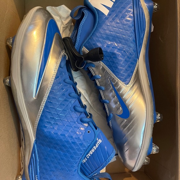 Nike lunar super bad pro Detroit lions size 13.5 main image 6
